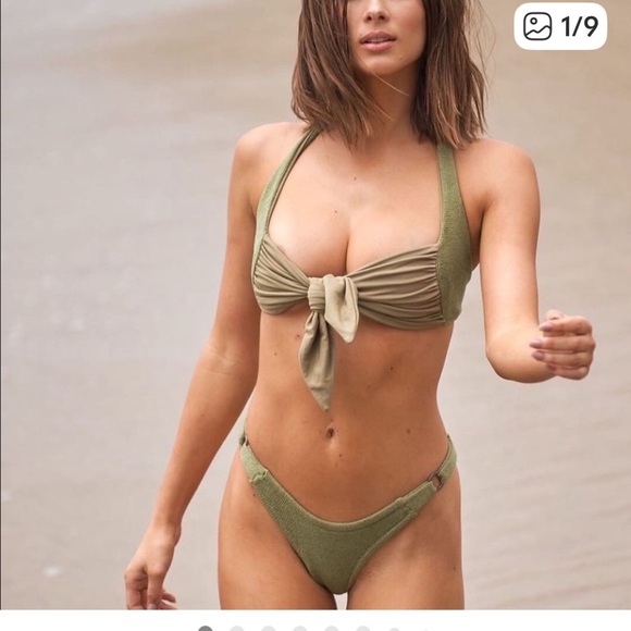 tacoola Other - Nwot knit green swim top revolve tacoola M bathing suit spring casual  $120